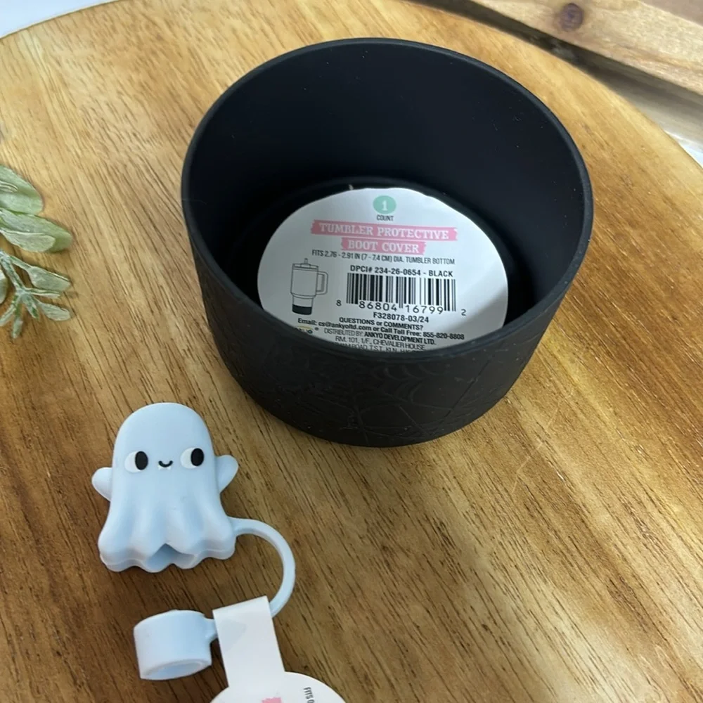 Target Bullseye Playground Straw Topper & Tumbler Boot Cover Halloween2024